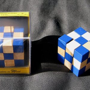 Schlangenwürfel (Klein, Blau)