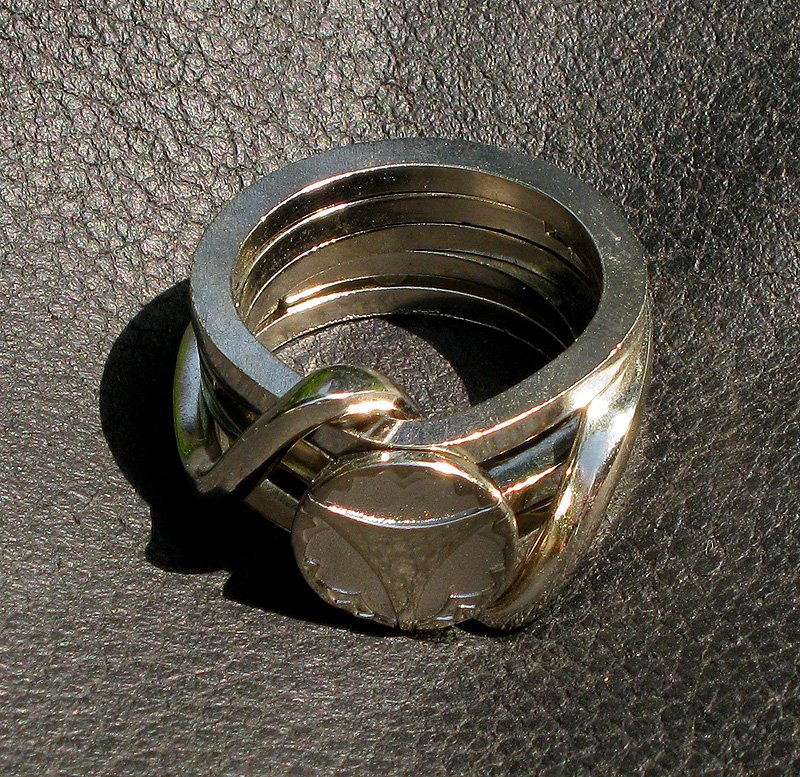 Cast Huzzle Puzzle Ring II