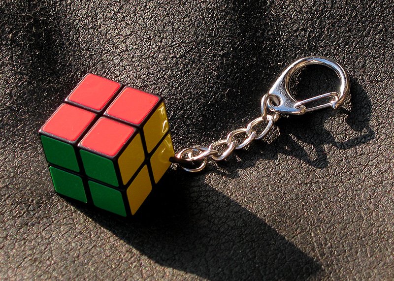 Zauberwürfel 2x2x2 (Schlüsselanhänger)