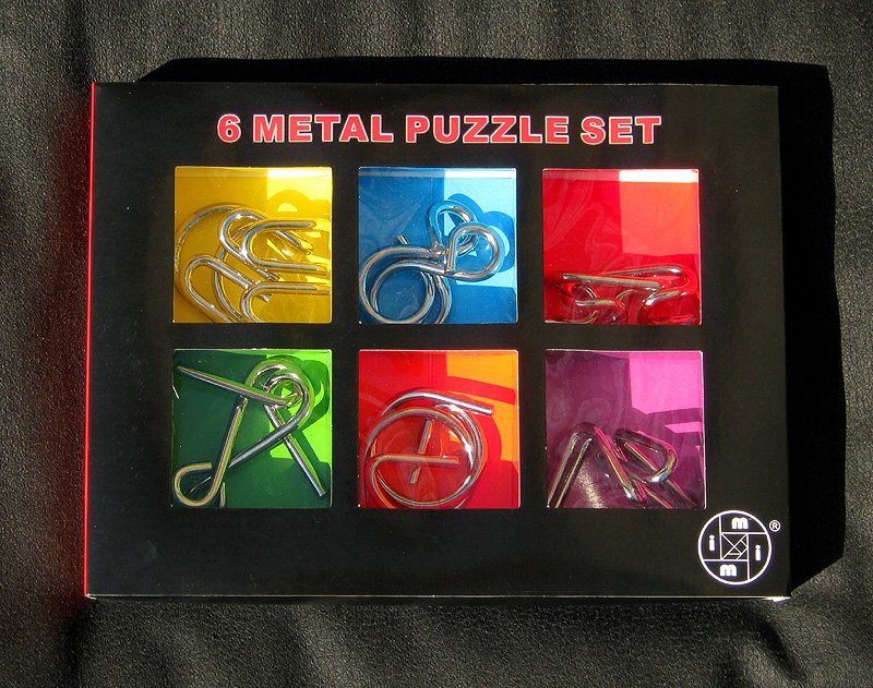 Drahtpuzzle-Set